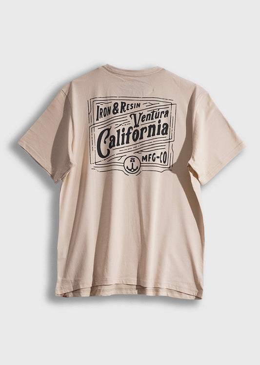 Vintage Sign Tee Iron & Resin