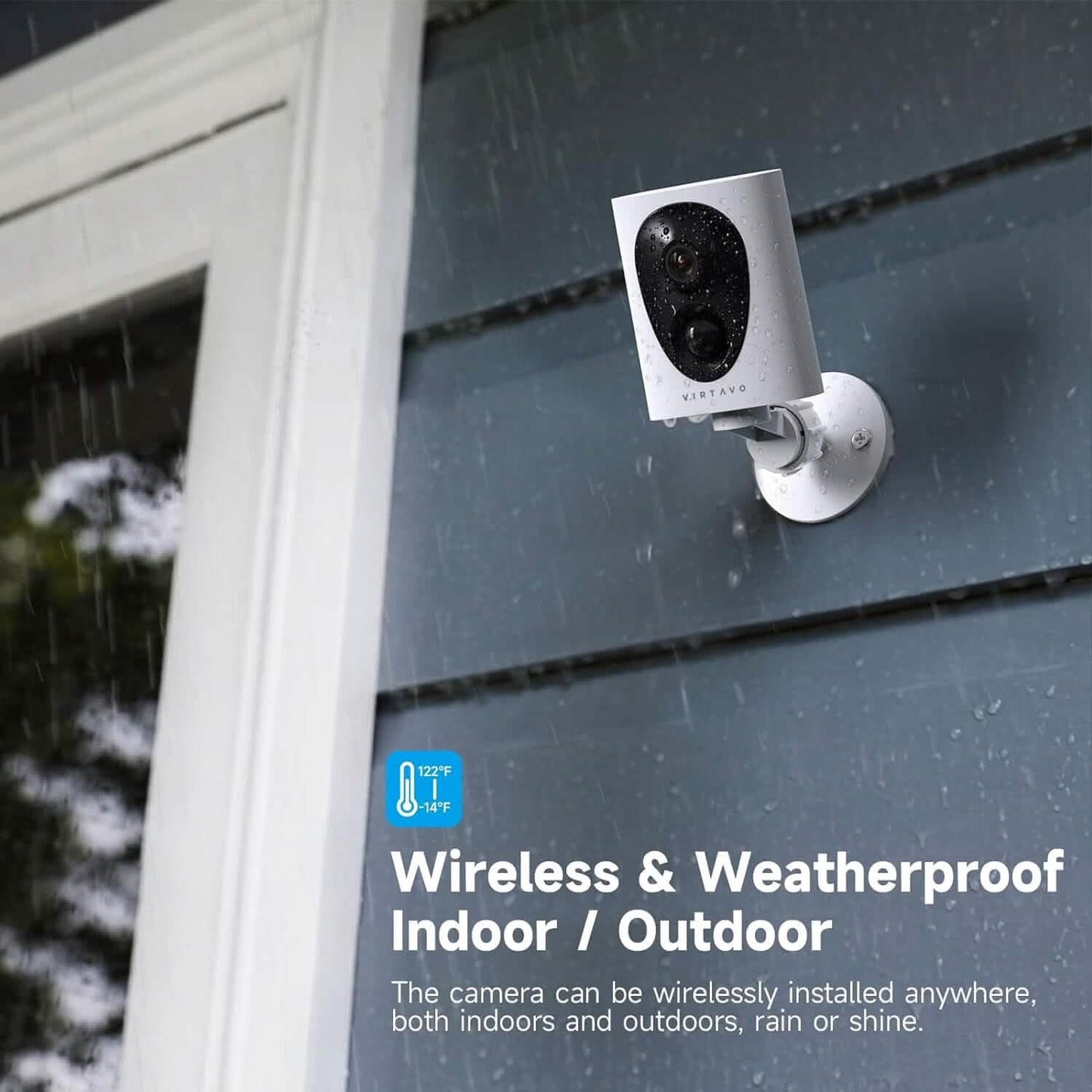 VIRTAVO Security Cameras Wireless  (Refurbished) DailySale
