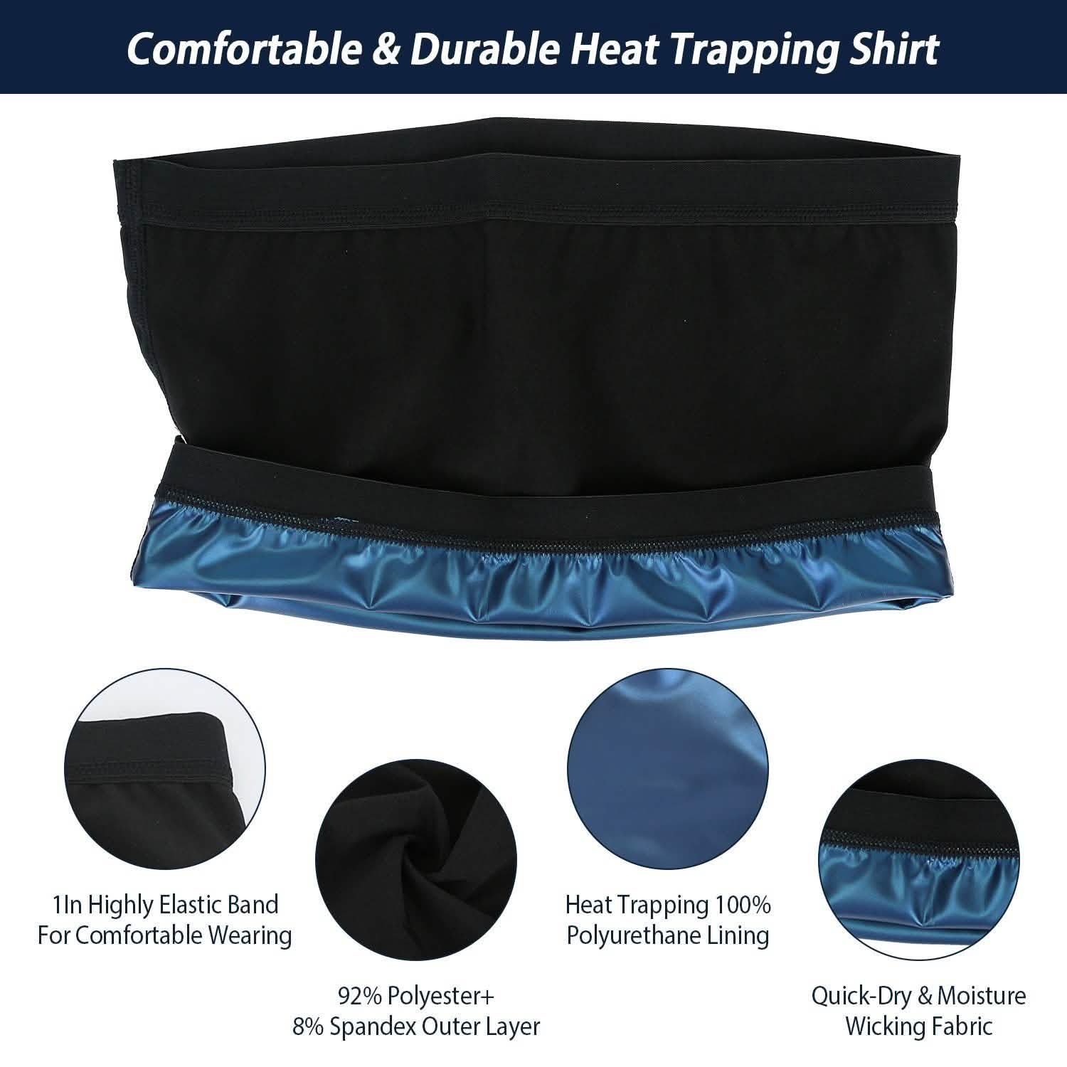 Waist Trimmer Women Sauna Sweat Wraps Waist Slimming Trainer Belt DailySale