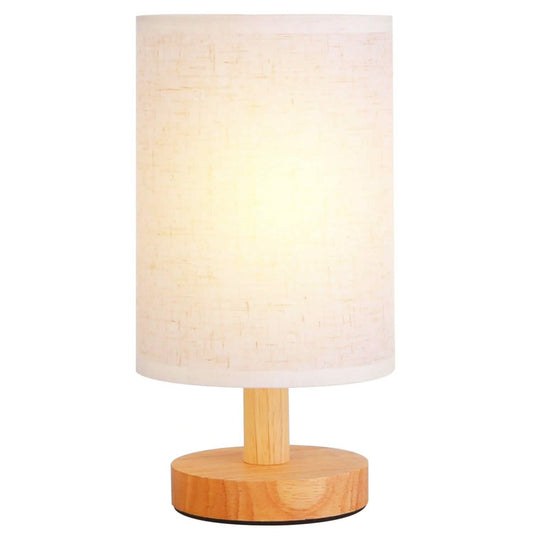 Warm White Nightstand Lamp USB Plug Modern Lantern DailySale