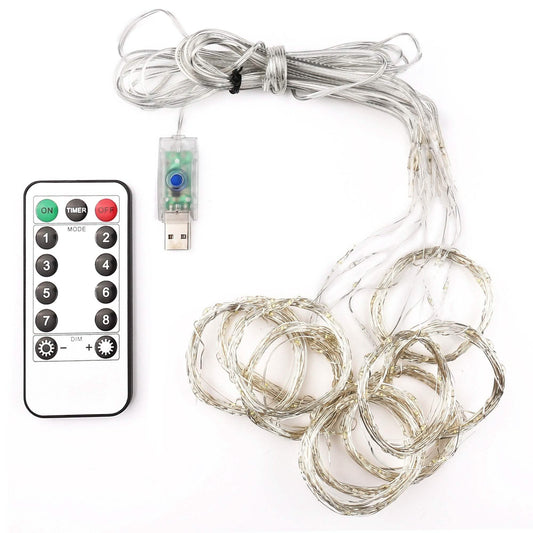 Warm White USB Remote Control 300LED String Lights DailySale