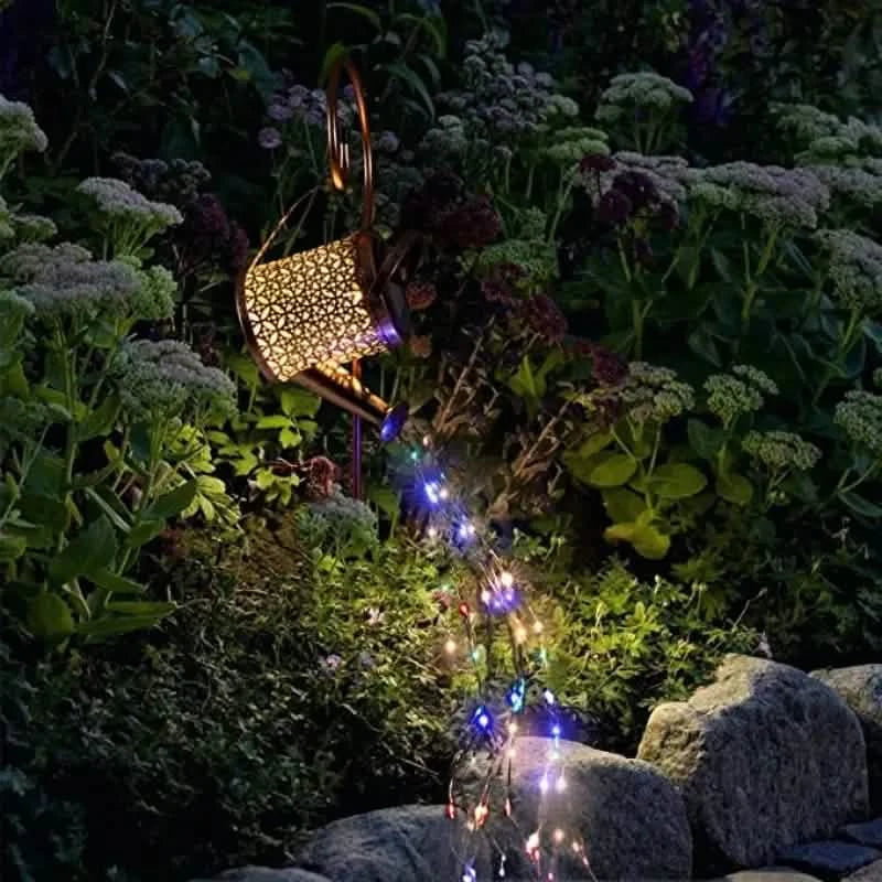 Watering Can Solar Garden Lights - Copper, Solar Powered DailySale