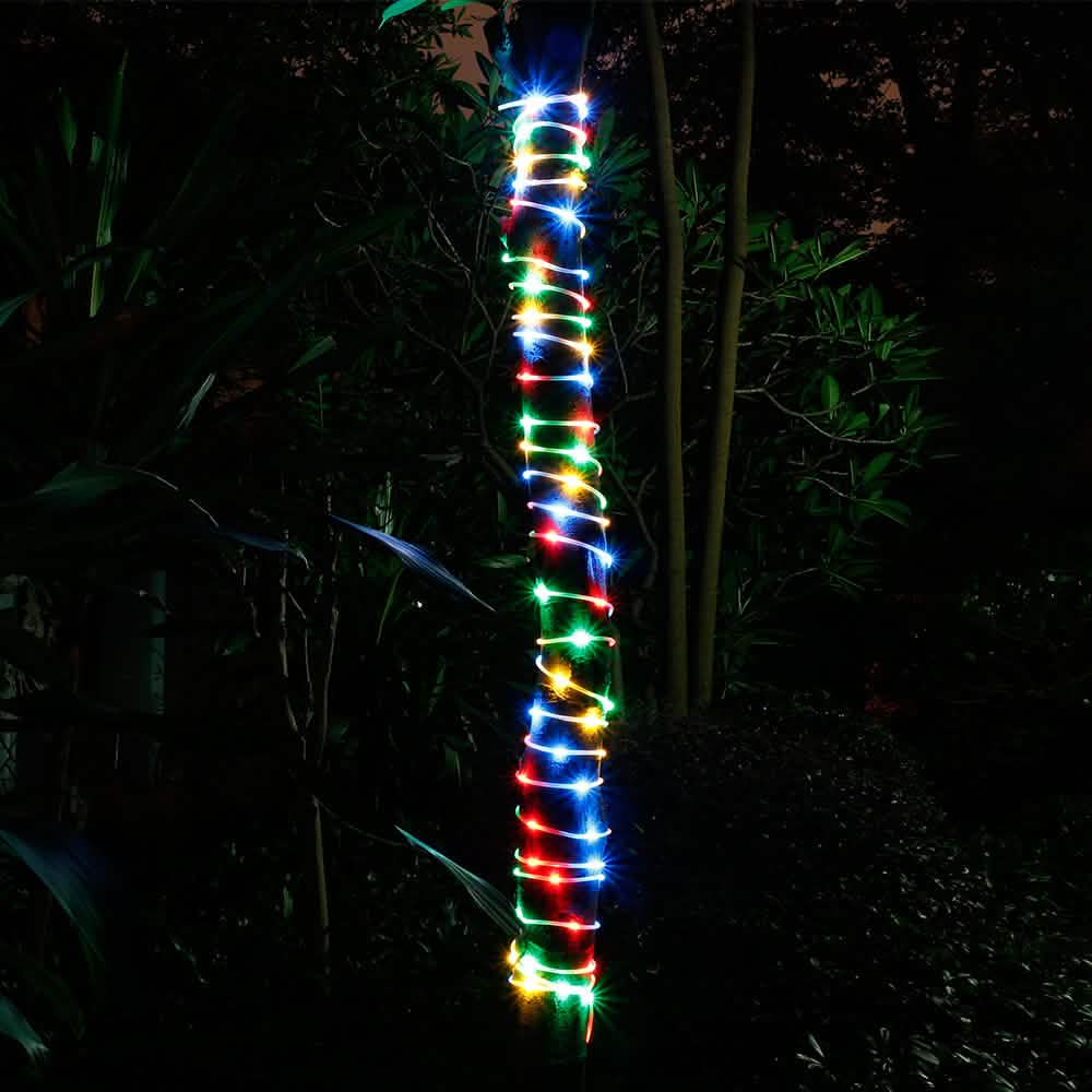 Waterproof 75.5 Ft. 200 LED Colorful Rope String Fairy Lights DailySale