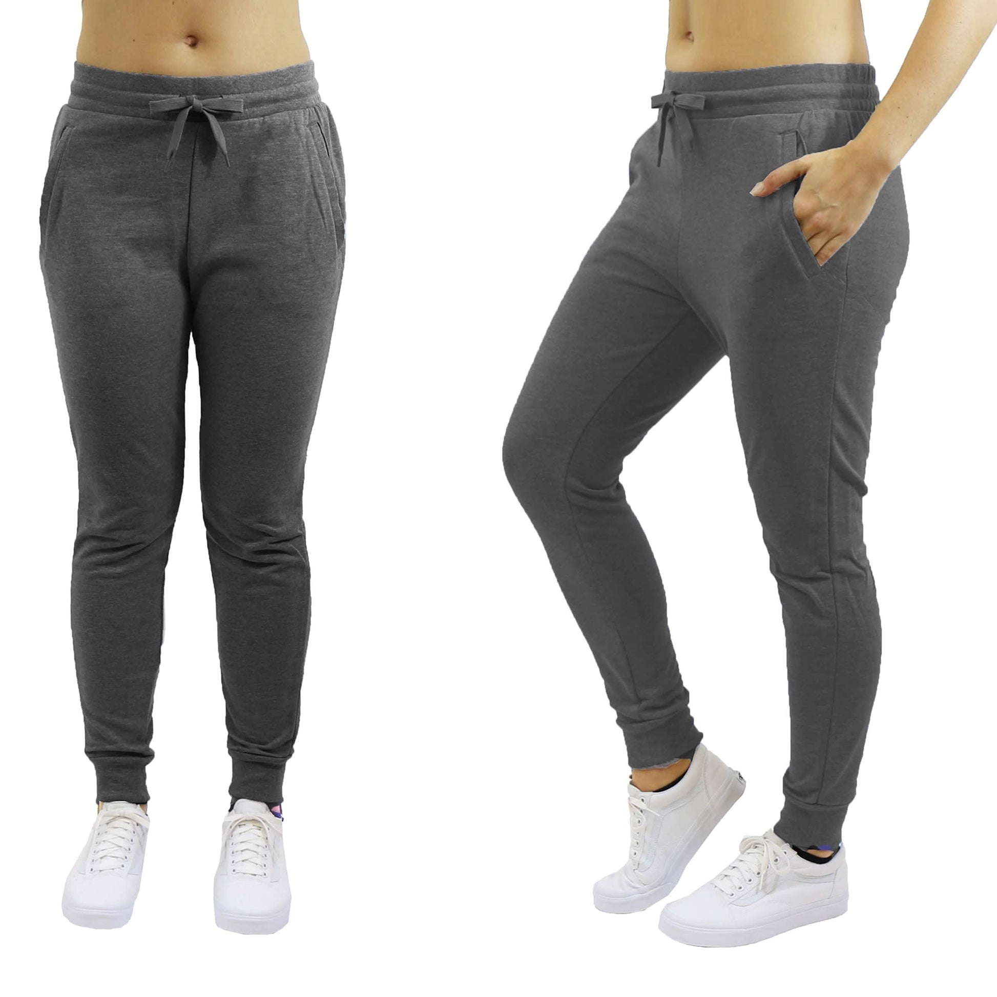 Women's Jogger Sweatpants French Terry Skinny-Fit - Assorted Pack Sizes DailySale