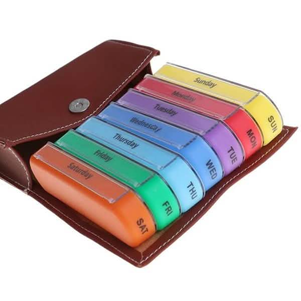 Weekly Pill Organizer Dispenser Box DailySale