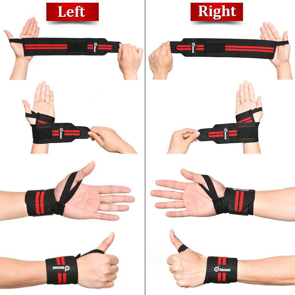 Weight Lifting Training Wrist Straps Support Braces DailySale