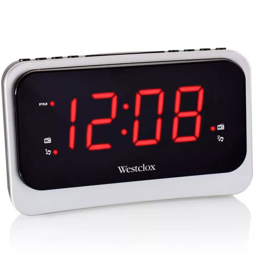 Westclox Nature Sounds Clock Radio With USB Charging DailySale