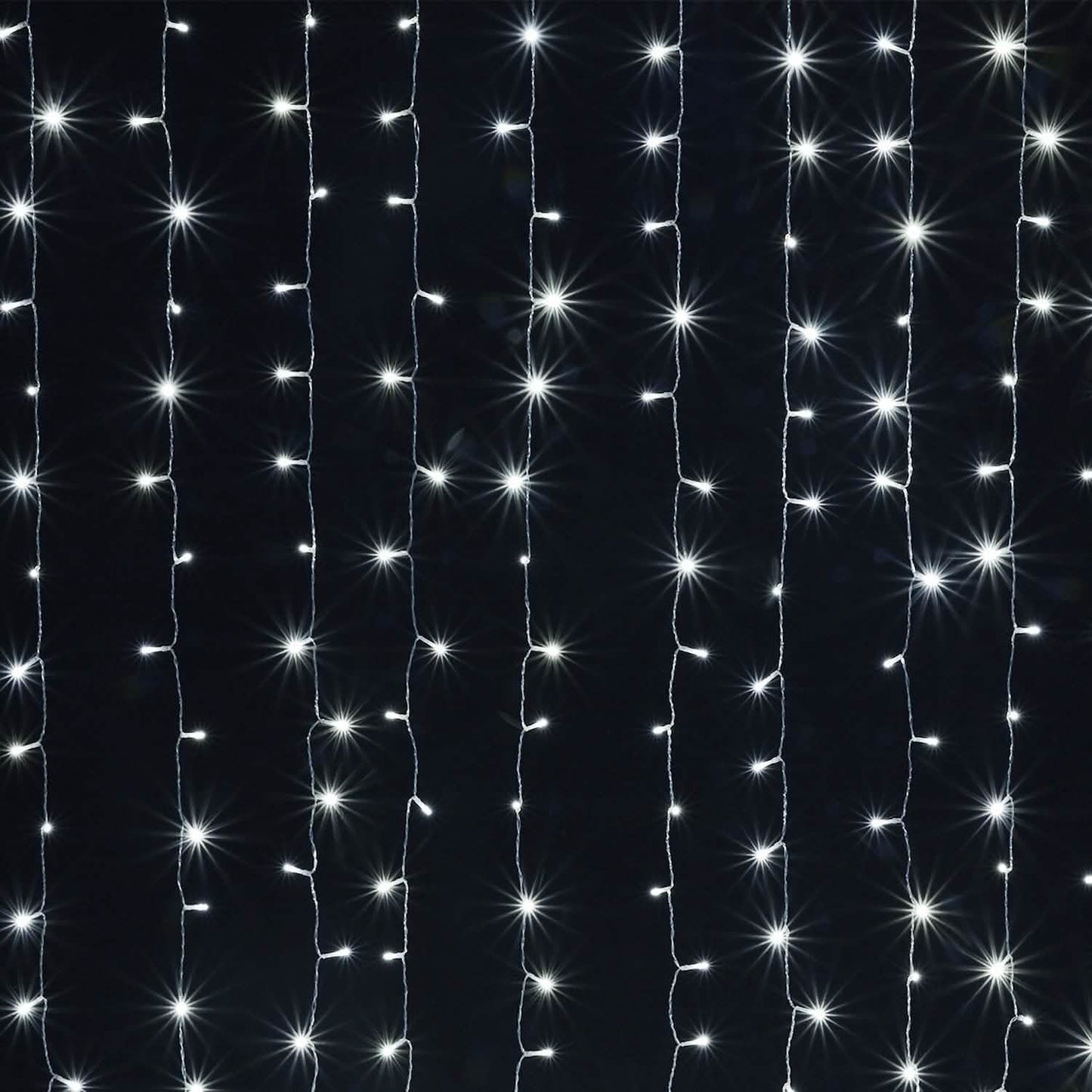 White 100 Led Rope Curtain Fairy Lights Outdoor DailySale