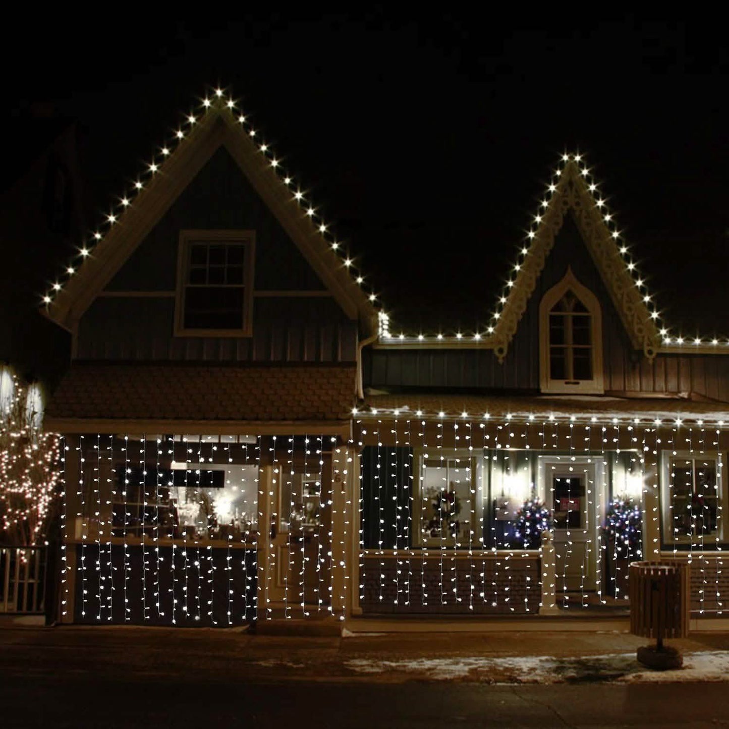 White 100 Led Rope Curtain Fairy Lights Outdoor DailySale
