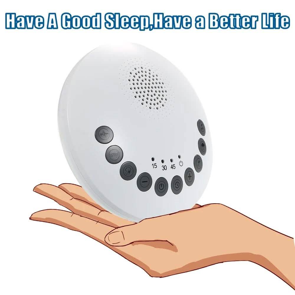 White Noise Sound Machine Soothing Sound Therapy Machine DailySale