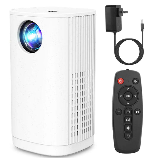 WiFi 1080P Projector Phone Projector Home Movie Projector Compatible with IOS Android iPads U Disk DailySale