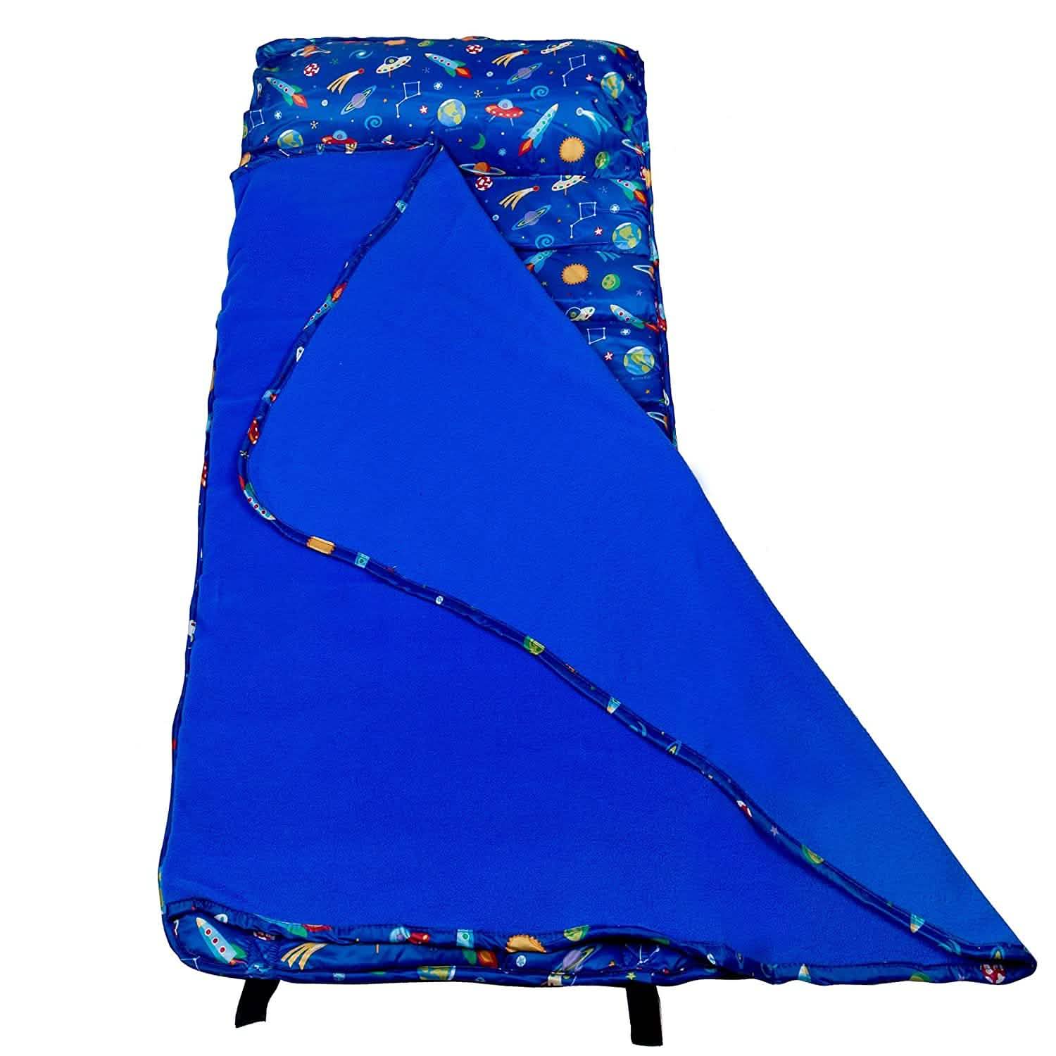 Wildkin Easy Clean Nap Mat with Pillow for Toddler Boys & Girls DailySale