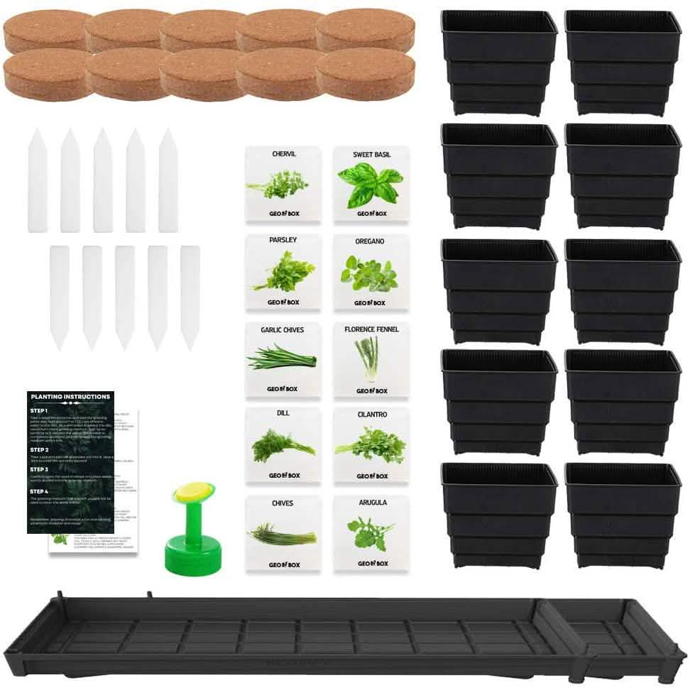 Windowsill Garden Herb Kit DailySale