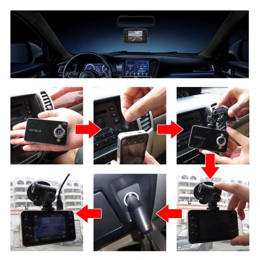 Windshield-Mount 1080p Wide-Angle Video Recorder DailySale
