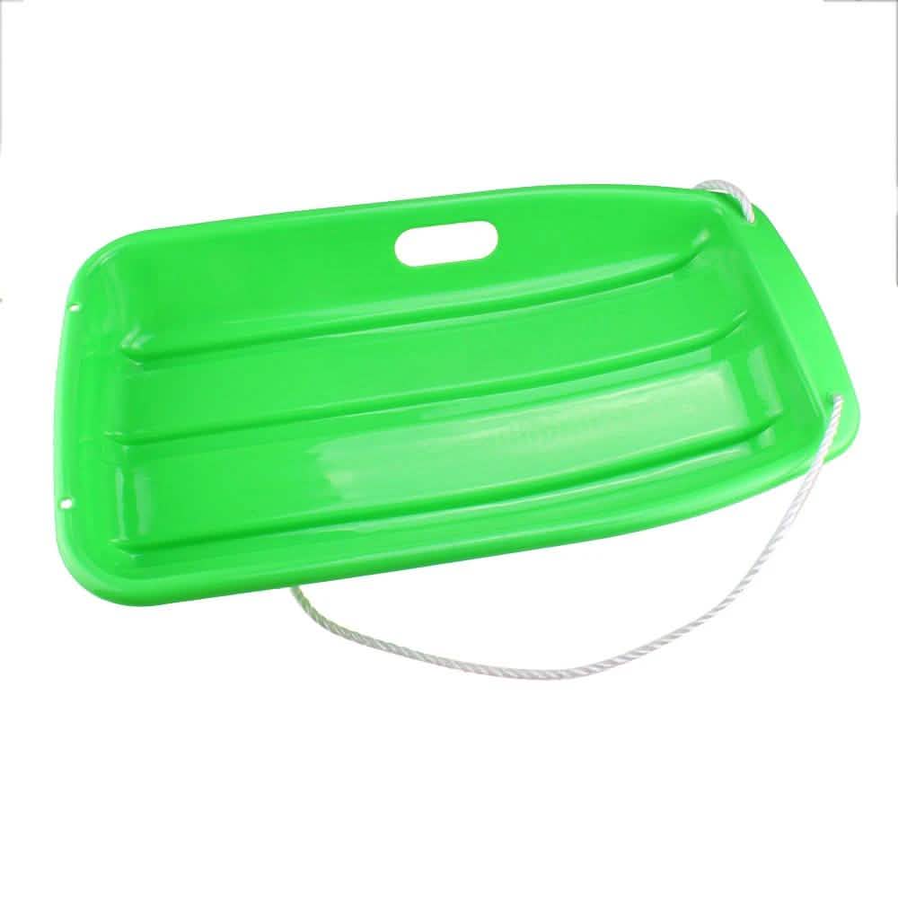 Winter Durable Plastic Snow Sled In Boat Shape For Child And Adult DailySale