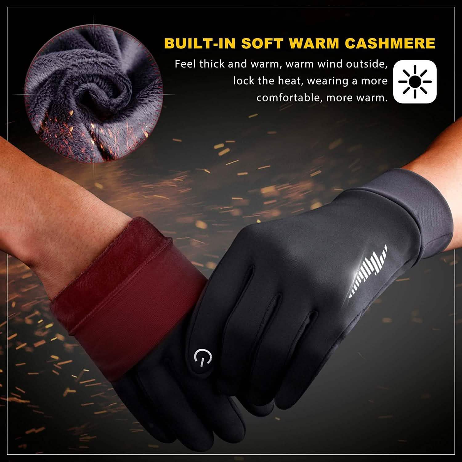 Winter Men's and Women's Touch Screen Gloves DailySale