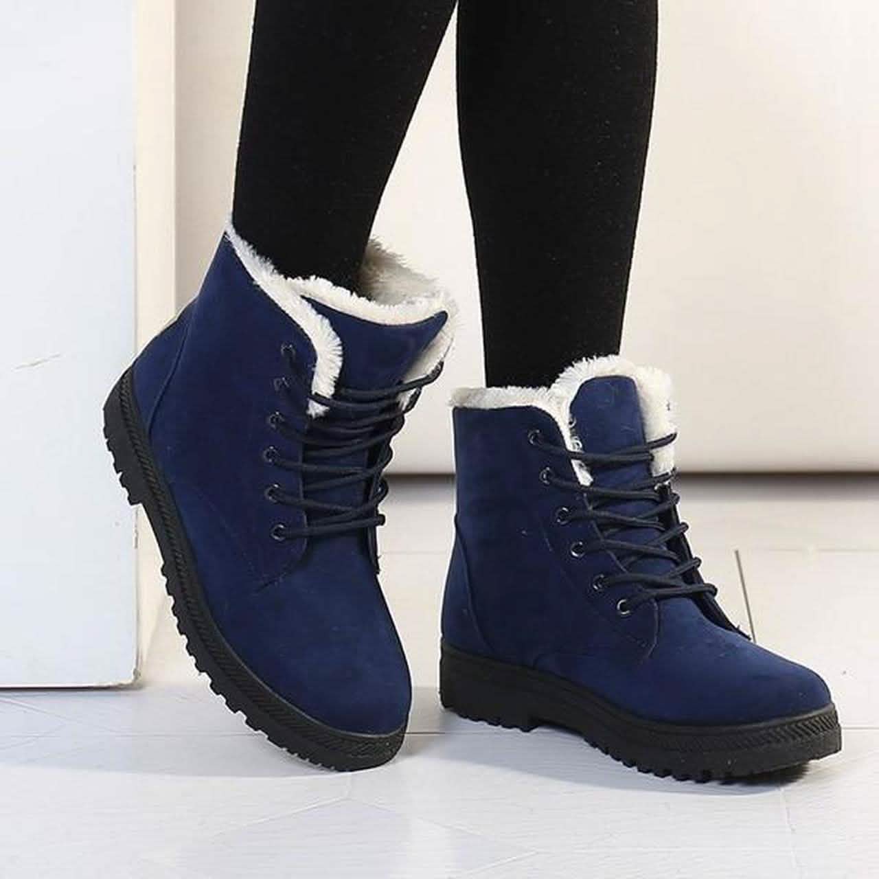 Winter Outdoor Flat Short Boots DailySale