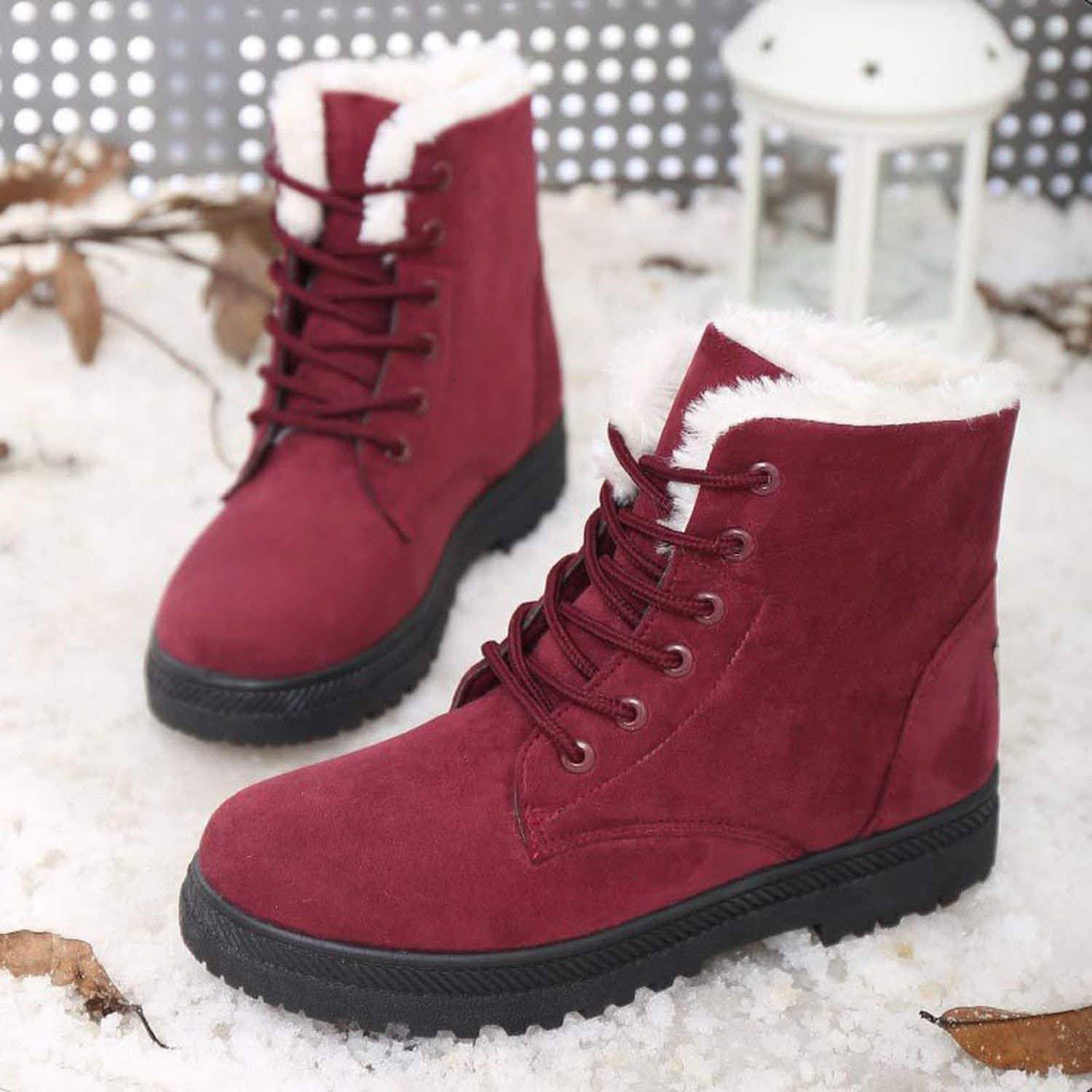 Winter Outdoor Flat Short Boots DailySale