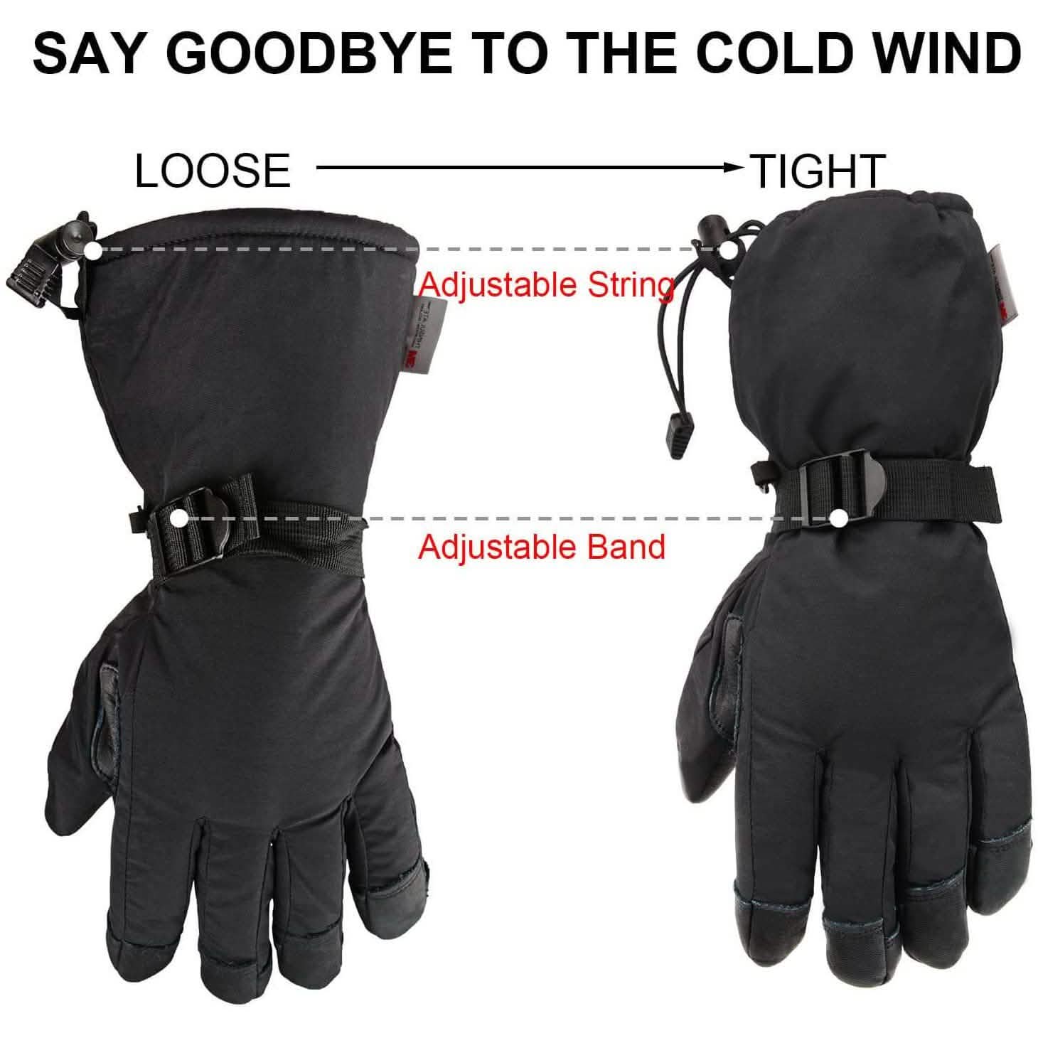 Winter Ski Thermal Gloves for Men and Women DailySale