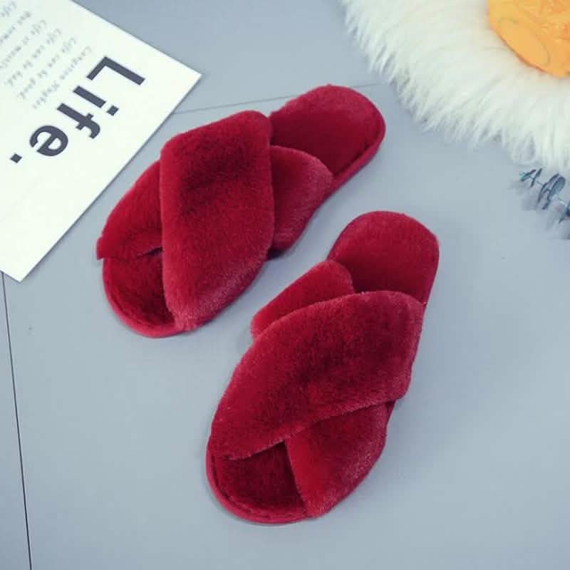Winter Women Cozy Home Furry Slippers DailySale