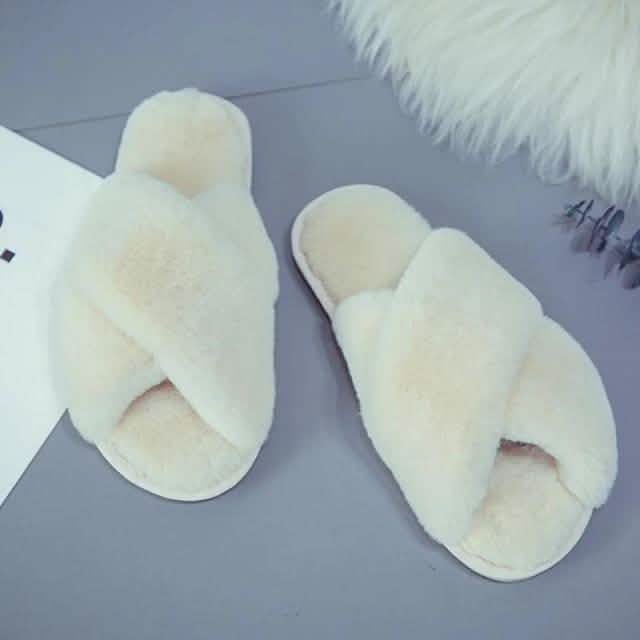 Winter Women Cozy Home Furry Slippers DailySale