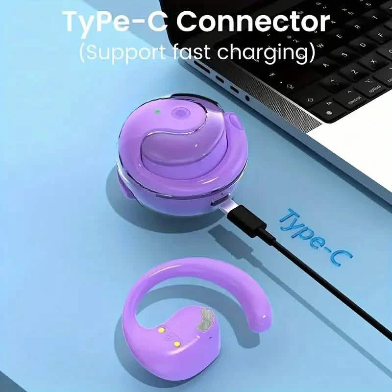 Wireless 5.3 Earbuds, Bass Stereo Sound, Open-ear Style DailySale