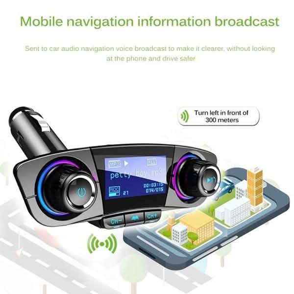 Wireless Bluetooth Handsfree Calling Car Charger FM Transmitter DailySale