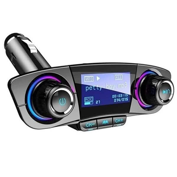 Wireless Bluetooth Handsfree Calling Car Charger FM Transmitter DailySale