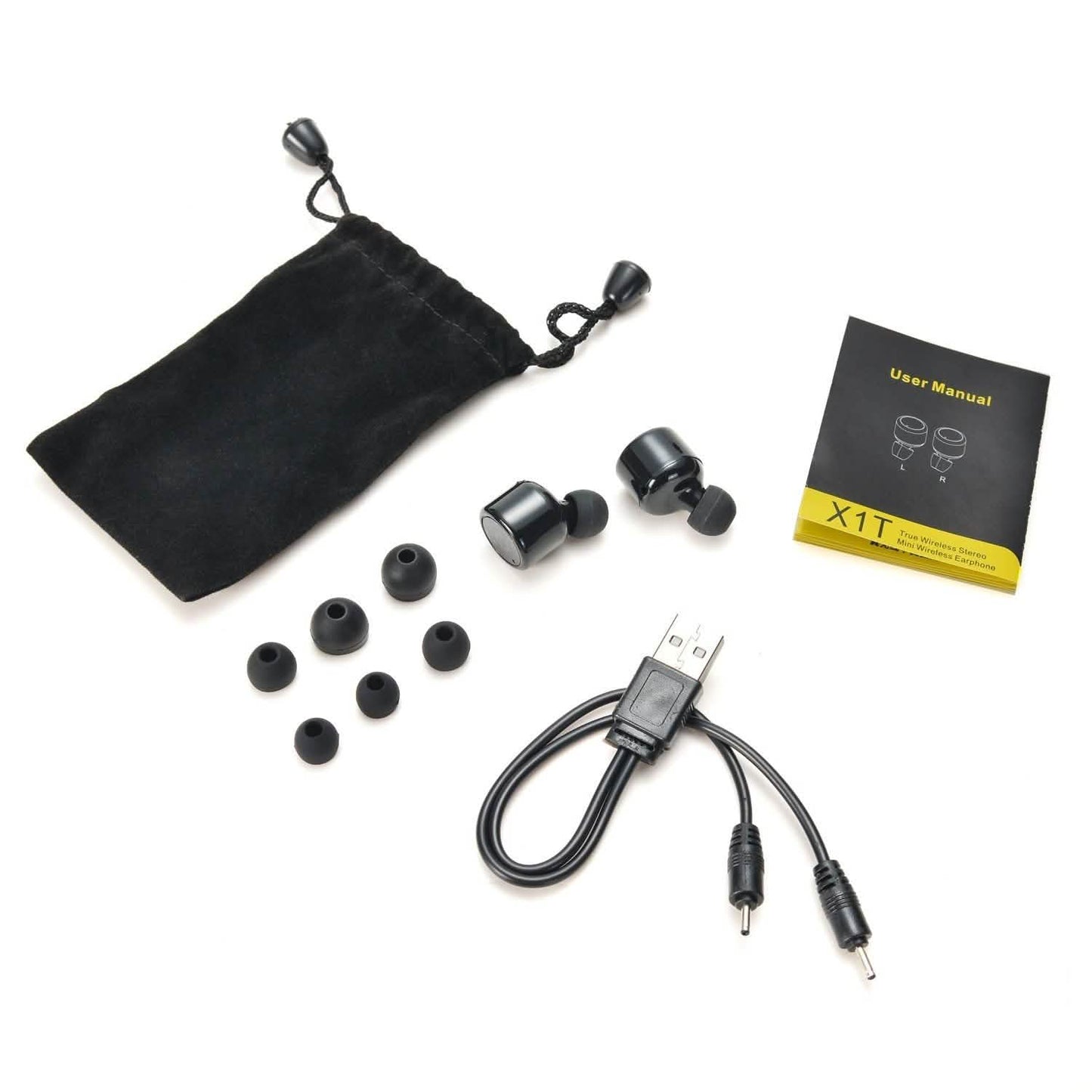 Wireless Bluetooth Mini Earbuds Stereo Earphone Headphones Twins Headset DailySale