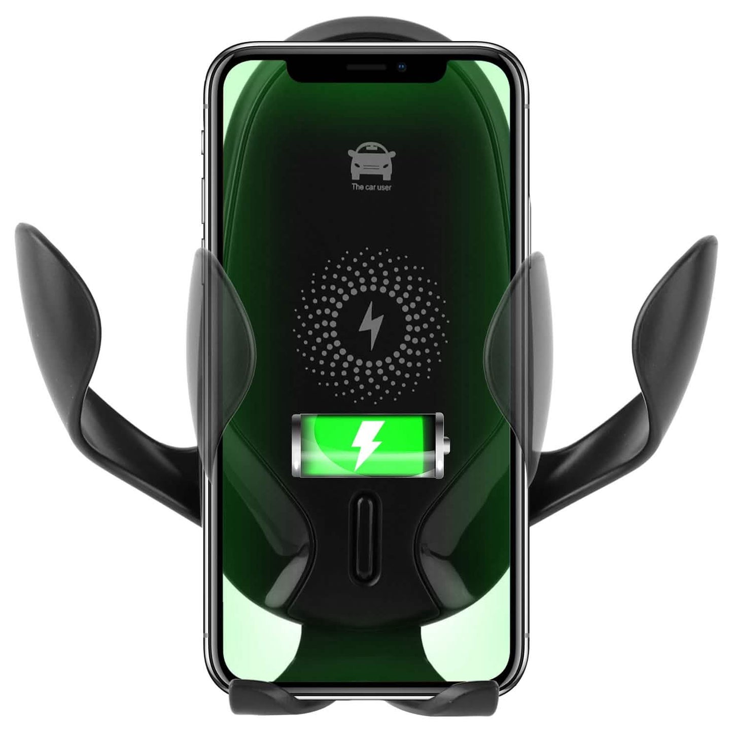Wireless Car Charger 15W Qi Fast Charging Car Mount DailySale