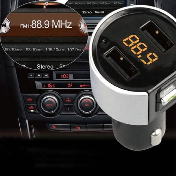 Wireless Car Mp3 FM Transmitter USB Charger DailySale