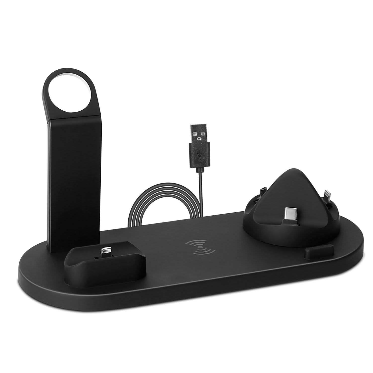 Wireless Charger Dock 4-in-1 10W DailySale