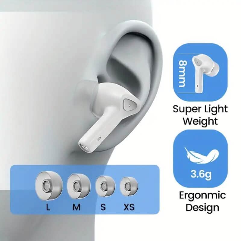 Wireless Earbuds with Smart Touch Screen Charging Case DailySale
