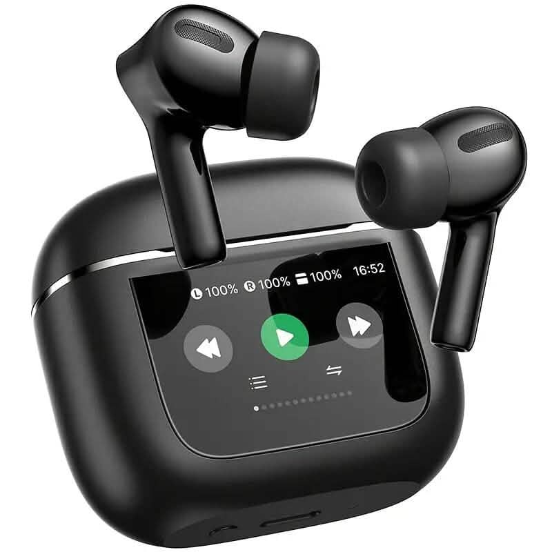 Wireless Earbuds with Smart Touch Screen Charging Case DailySale