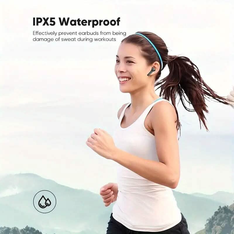 Wireless Earbuds with Smart Touch Screen Charging Case DailySale