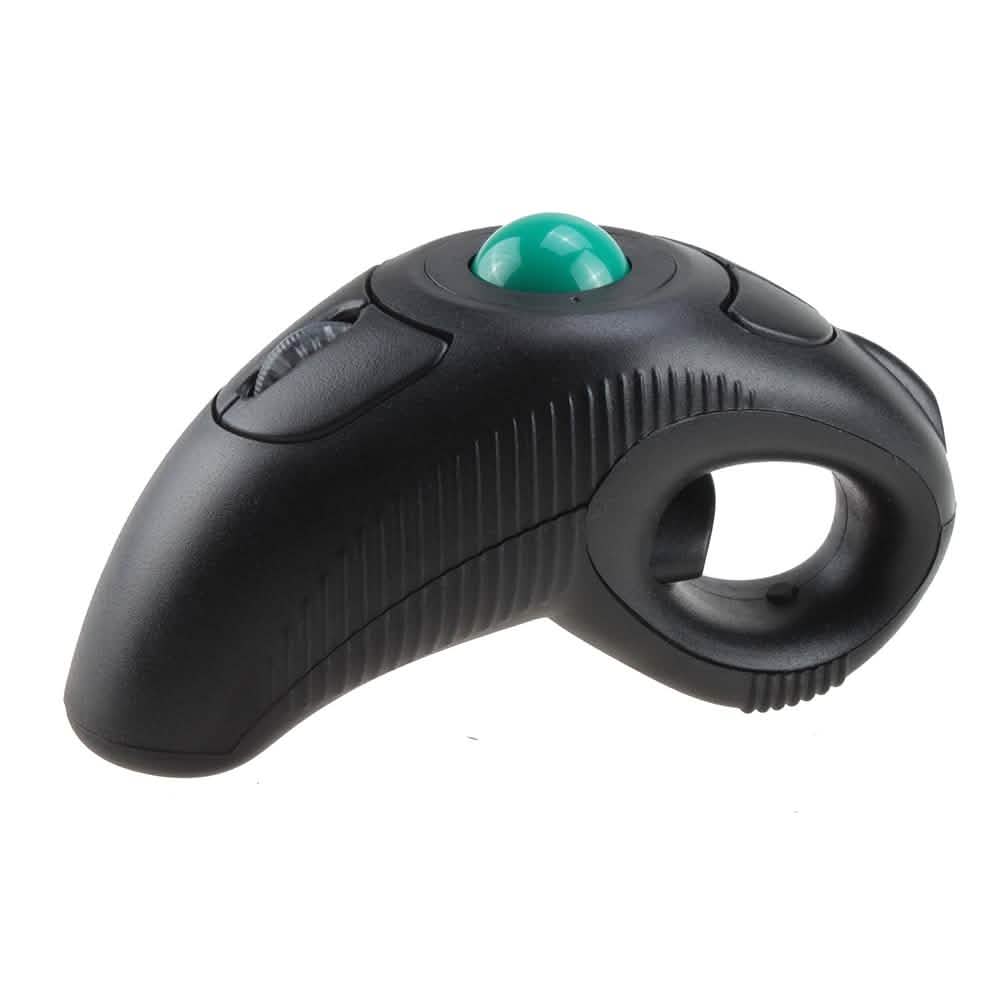 Wireless Finger HandHeld USB Mouse Mice Trackball Mouse with Laser Pointer DailySale