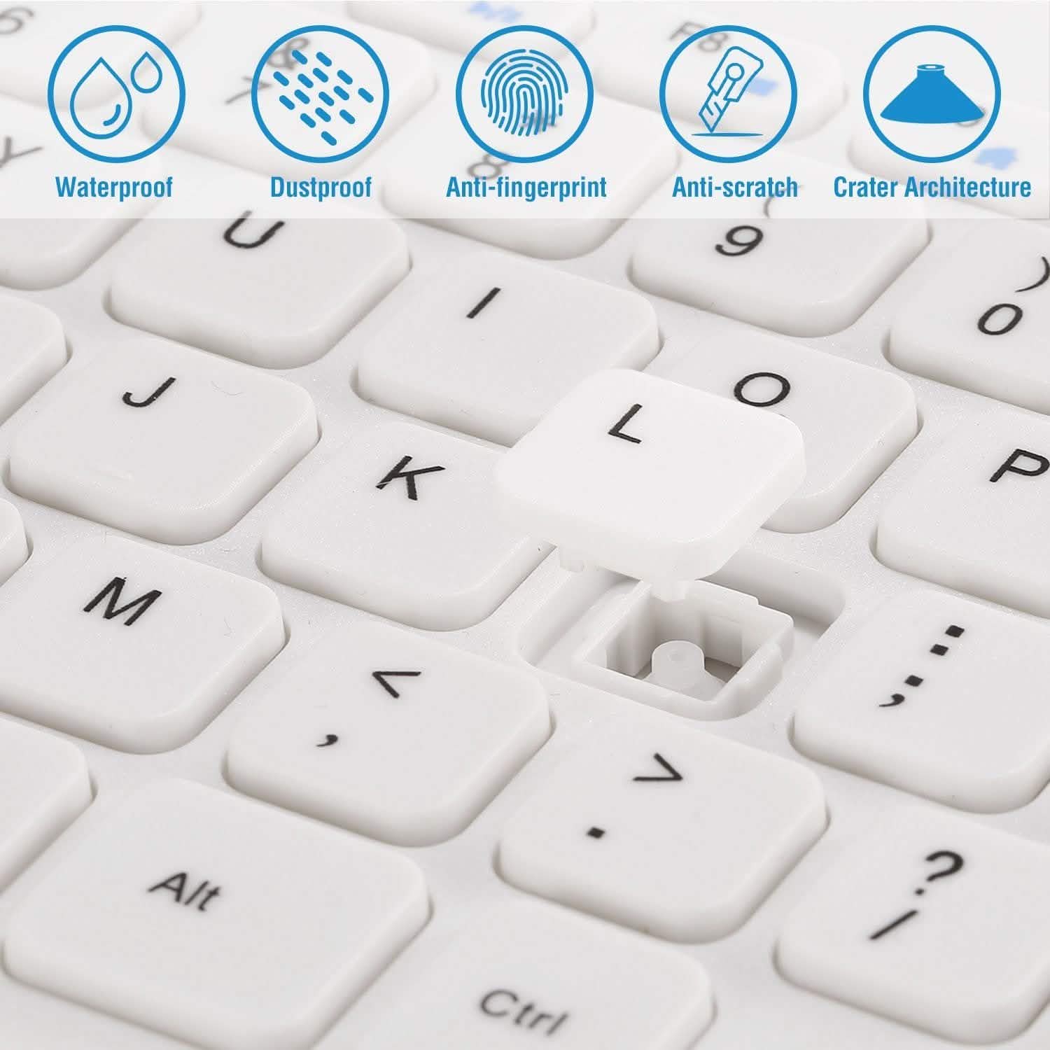 Wireless Keyboard and Mouse 2.4GHz Multimedia Mini Keyboard & Mouse DailySale