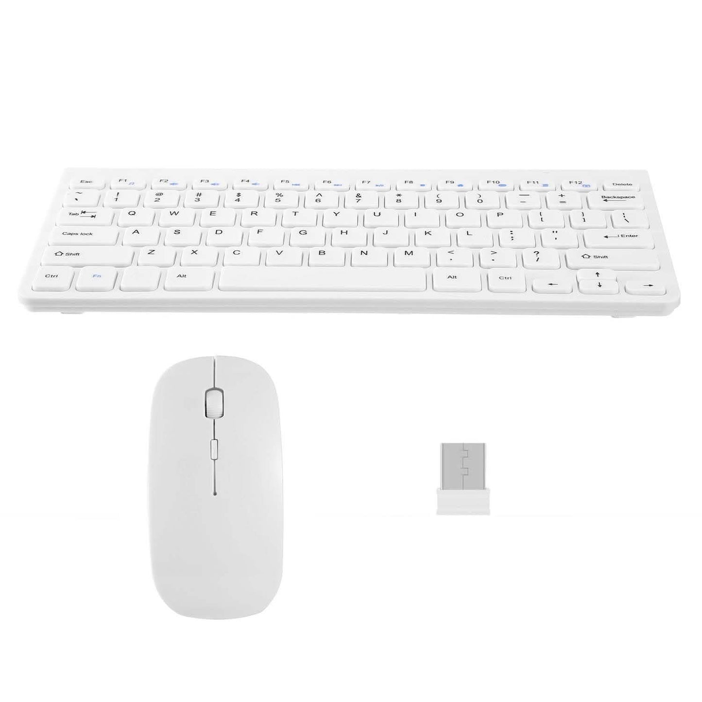 Wireless Keyboard and Mouse 2.4GHz Multimedia Mini Keyboard & Mouse DailySale