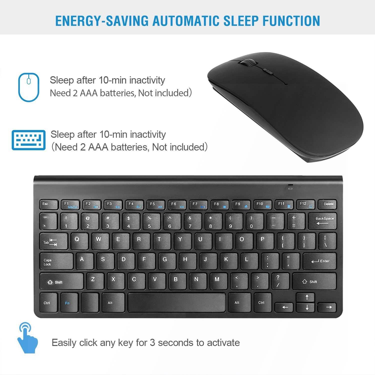 Wireless Keyboard and Mouse Combo DailySale