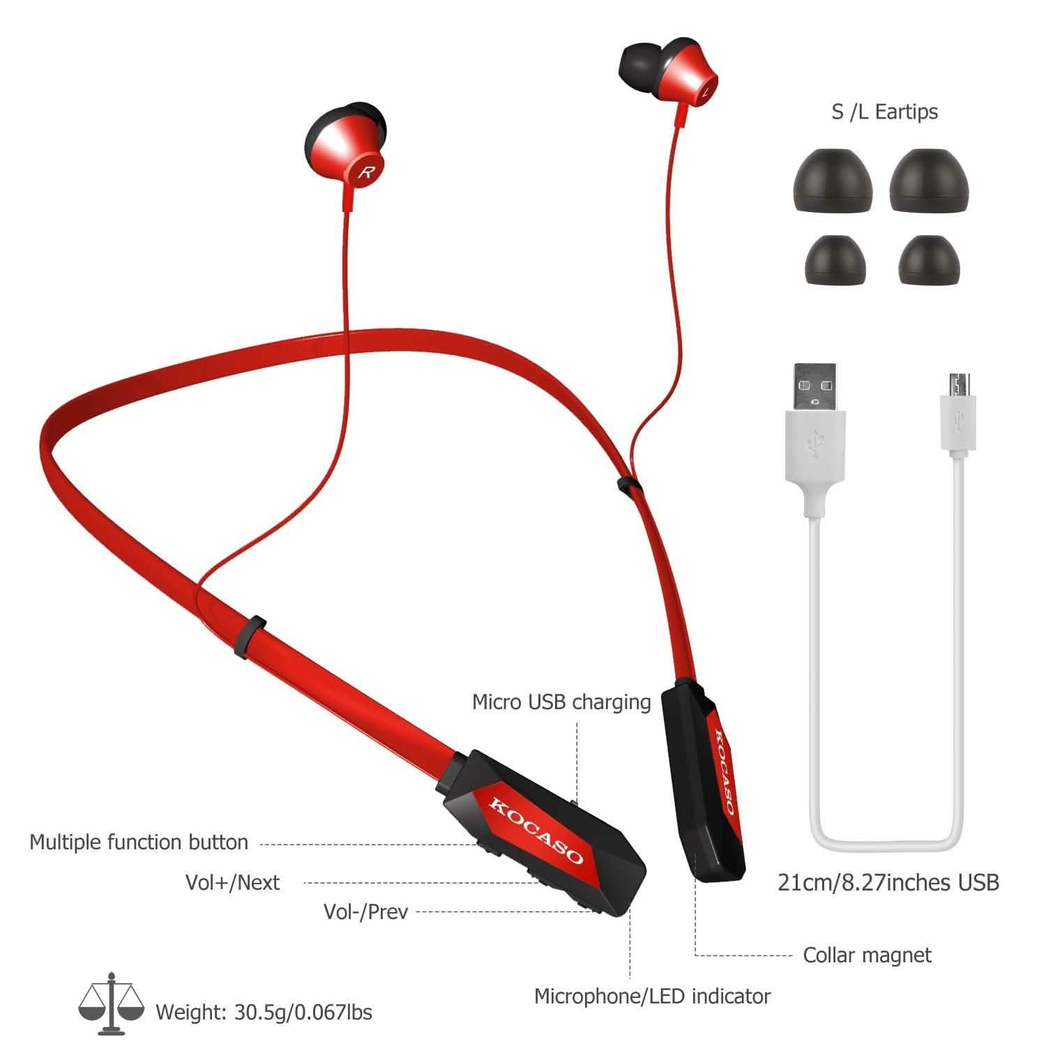 Wireless Neckband Headphones V DailySale
