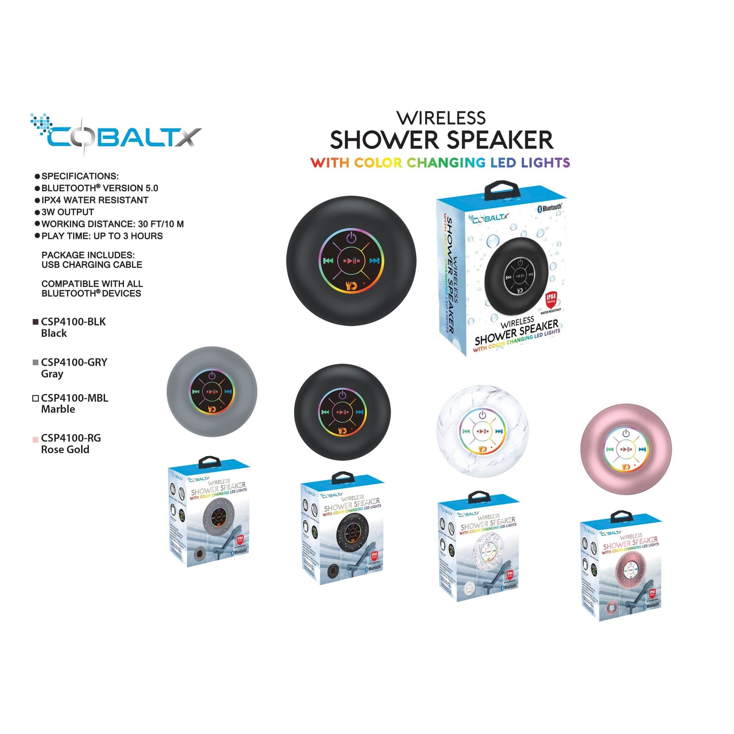 Wireless Shower Speaker DailySale