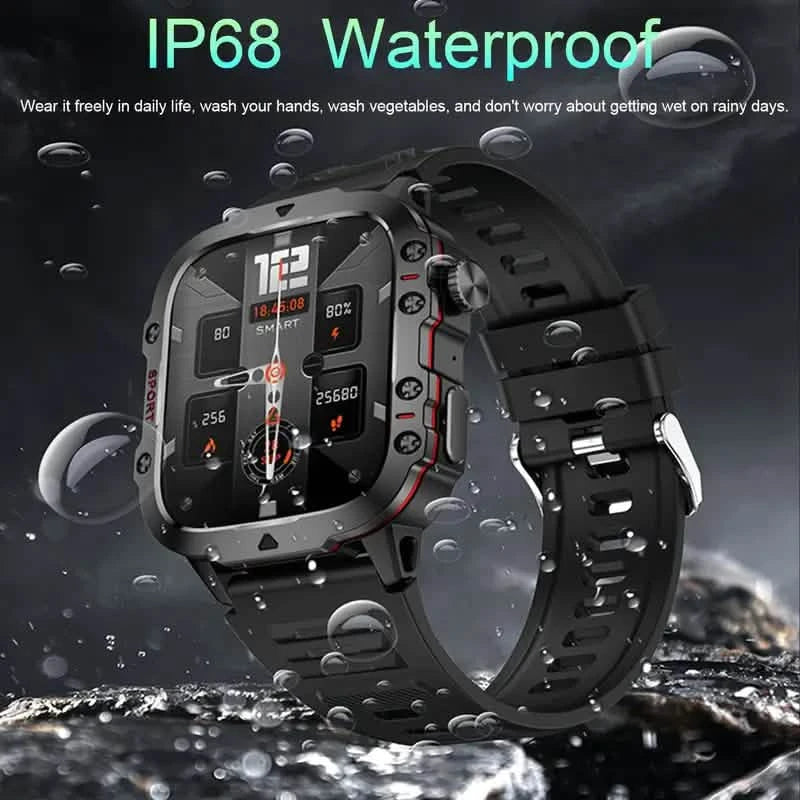 Wireless Talk Fitness AI Voice Outdoor 100+ Sports Mode Outdoor Smart Watch DailySale