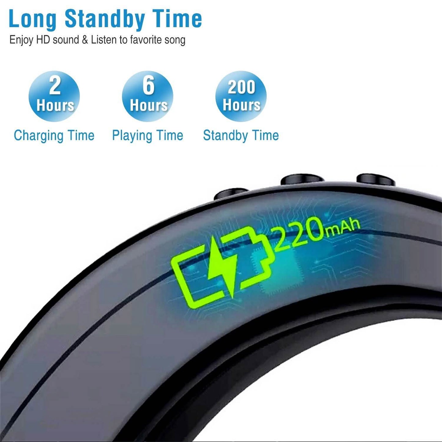 Wireless V5.0 Earpiece Noise Cancelling Driving Earbud DailySale