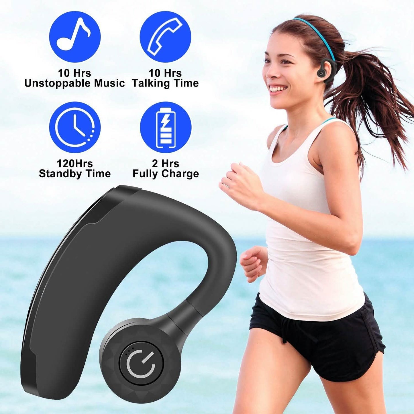 Wireless V5.0 In-Ear Earphones DailySale