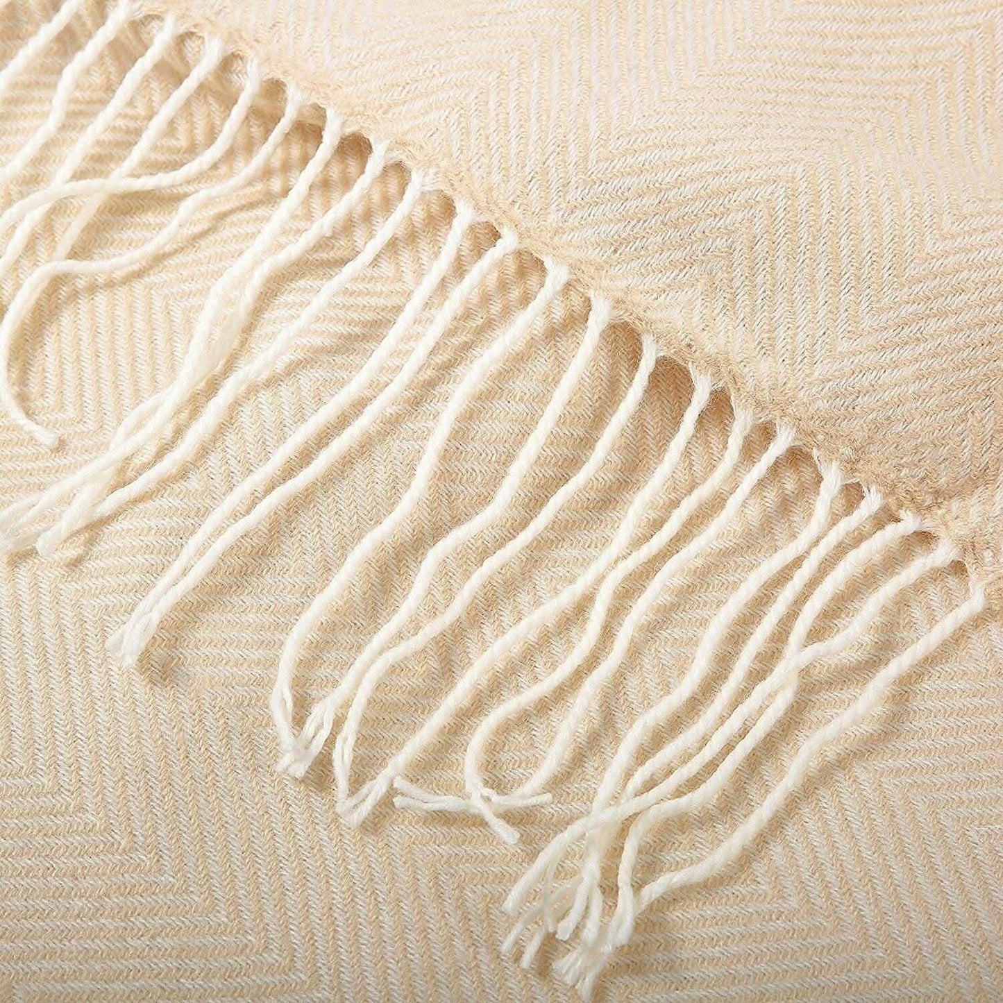 Wisley Home 100% Acrylic Chevron Pattern Throw DailySale