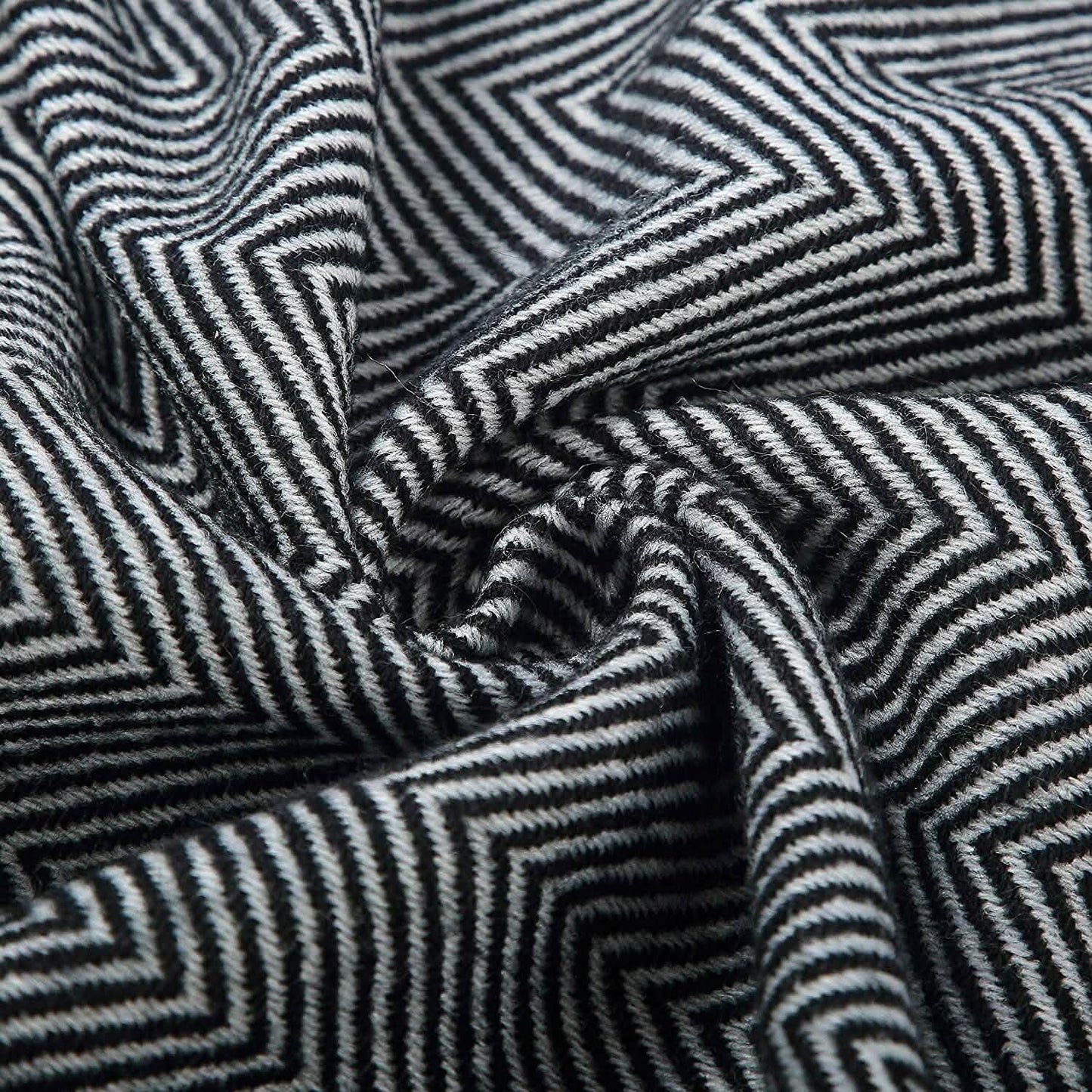 Wisley Home 100% Acrylic Chevron Pattern Throw DailySale