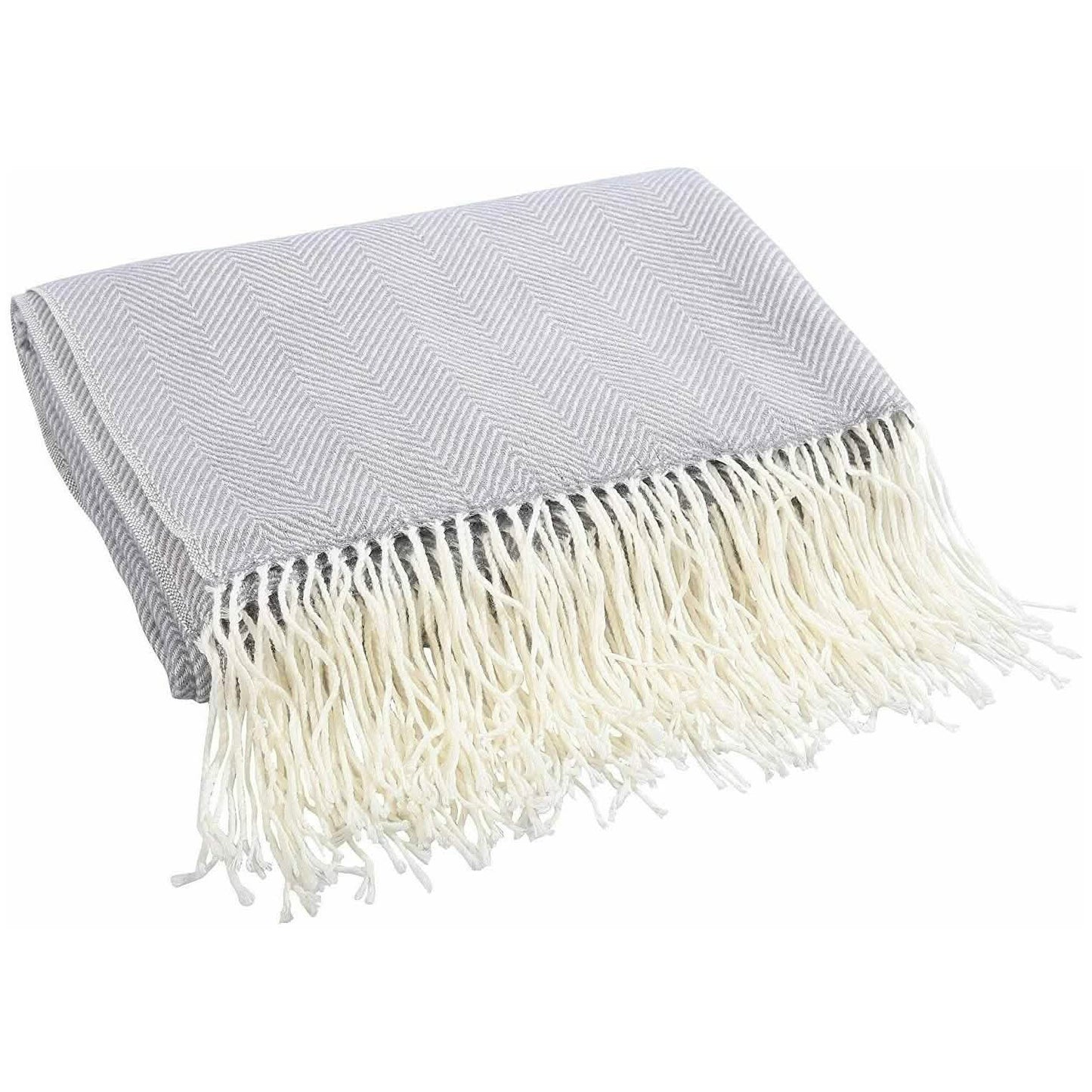 Wisley Home 100% Acrylic Chevron Pattern Throw DailySale