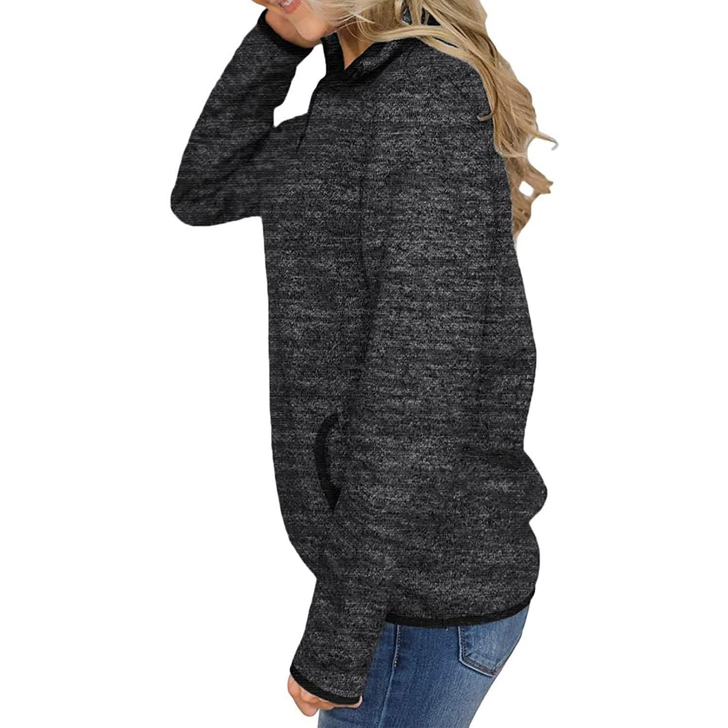 Women Casual Long Sleeve Stand Collar with Pockets DailySale