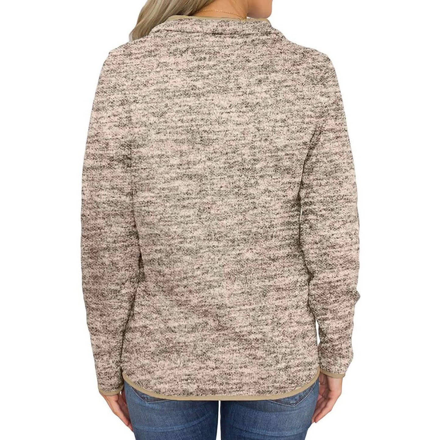 Women Casual Long Sleeve Stand Collar with Pockets DailySale