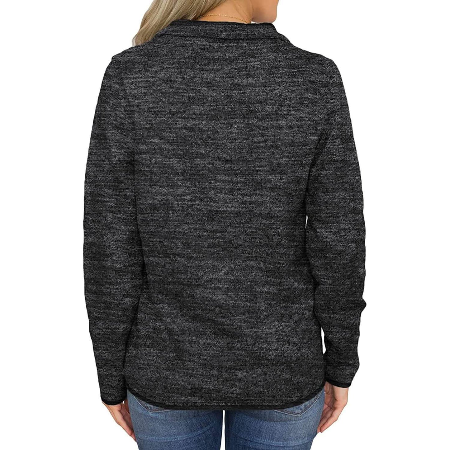 Women Casual Long Sleeve Stand Collar with Pockets DailySale